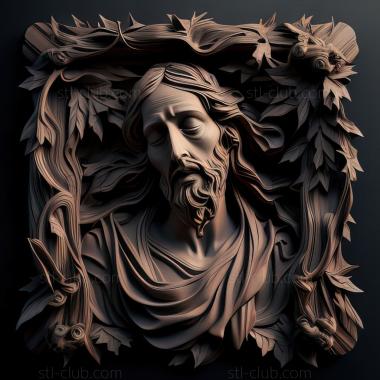 3D model st jesus (STL)